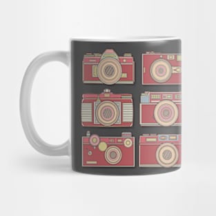 Red Classic Camera Mug